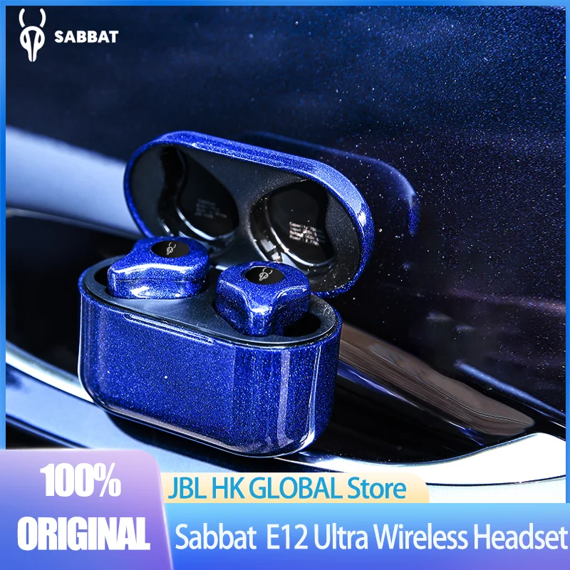 

Sabbat E12 Ultra TWS HiFi Qualcomm Bluetooth Version 5.0 Wireless Charging Handsfree In Ear Ergonomic Design Wireless Earphones