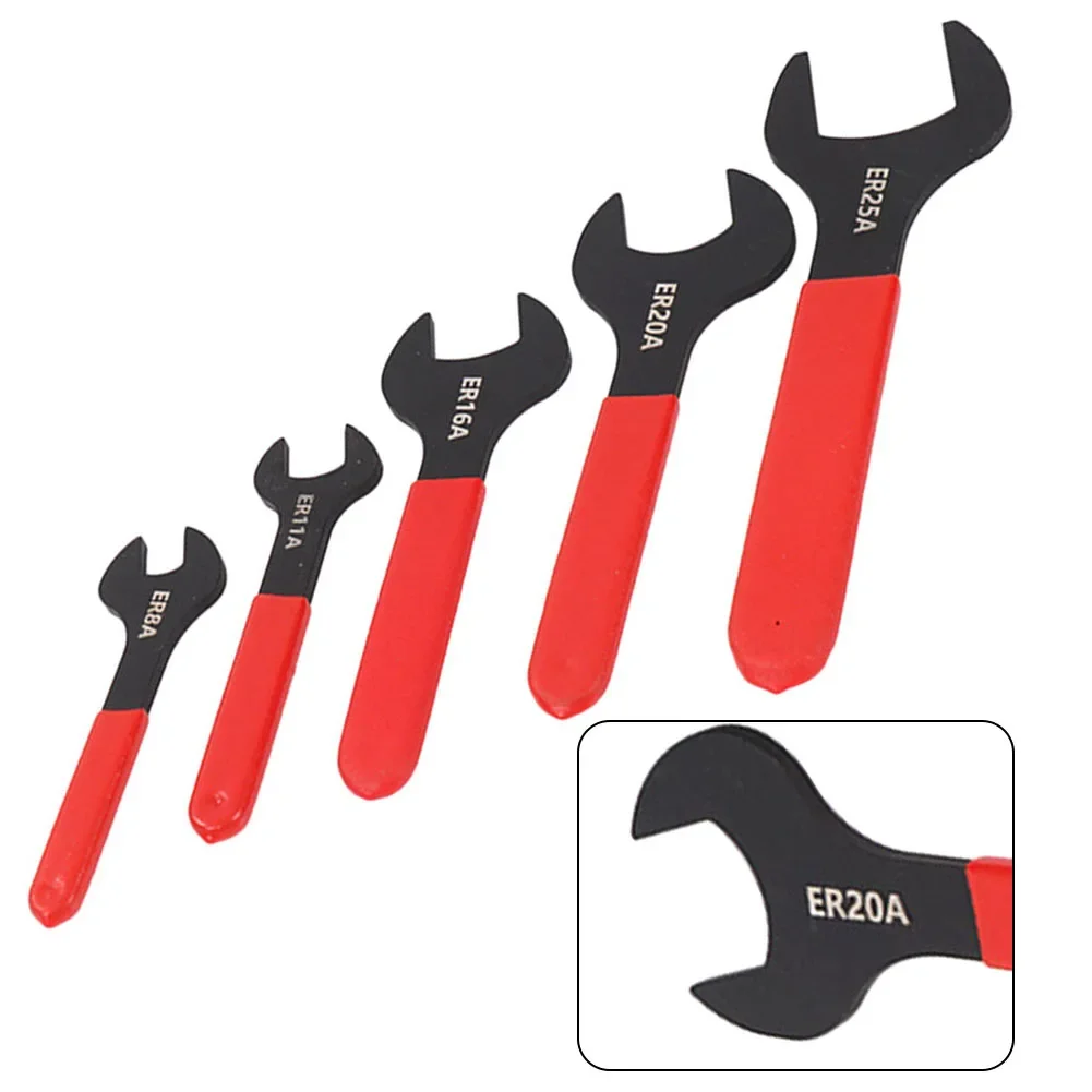 Spring Collet Collet Chuck Spring Collet Chuck Collet Chuck Holder 1pc ER Wrench Spanner ER8A ER11A ER16A ER20A ER25A C Type CNC Machining Center