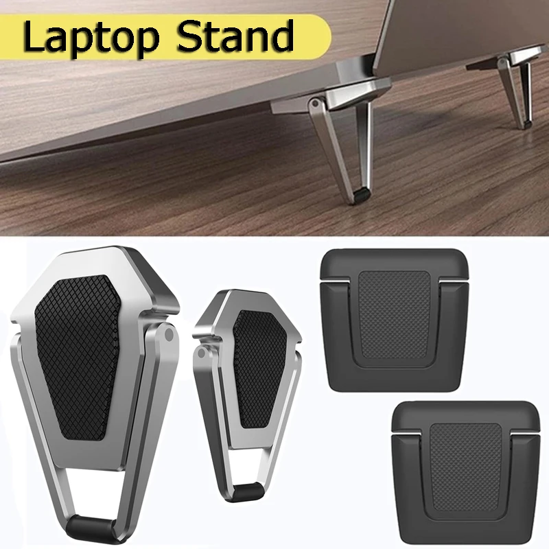 MetalFoldableLaptopStandUniversalNonslipBracketSupportfor