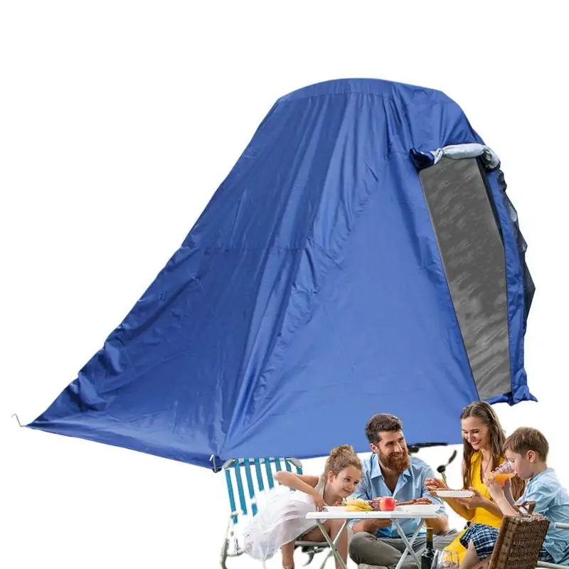 

Outdoor Car Trunk Tent Waterproof Auto Awning SUV Car Tail Tent Portable Trunk Sleep Bed Shade Awning Self-driving Camping Tent