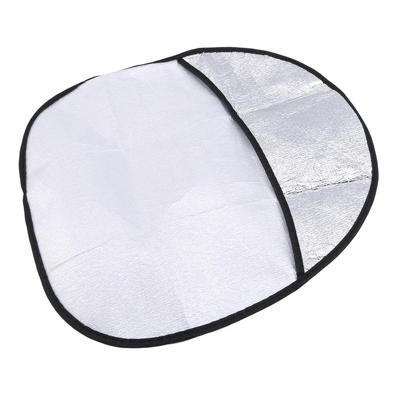 Fashion Sun Shade Visor Thick Protection Foldable Anti-uv Sunscreen Cover Car Supplies Car Steering Wheel Anti Scalding Cover