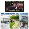 Trump Flag 2024 Trump Fight Outdoor Flags 3x5ft Missed Me Flag Trump Outdoor Yard Flags Trump Fight 2024 Garden Flags 5