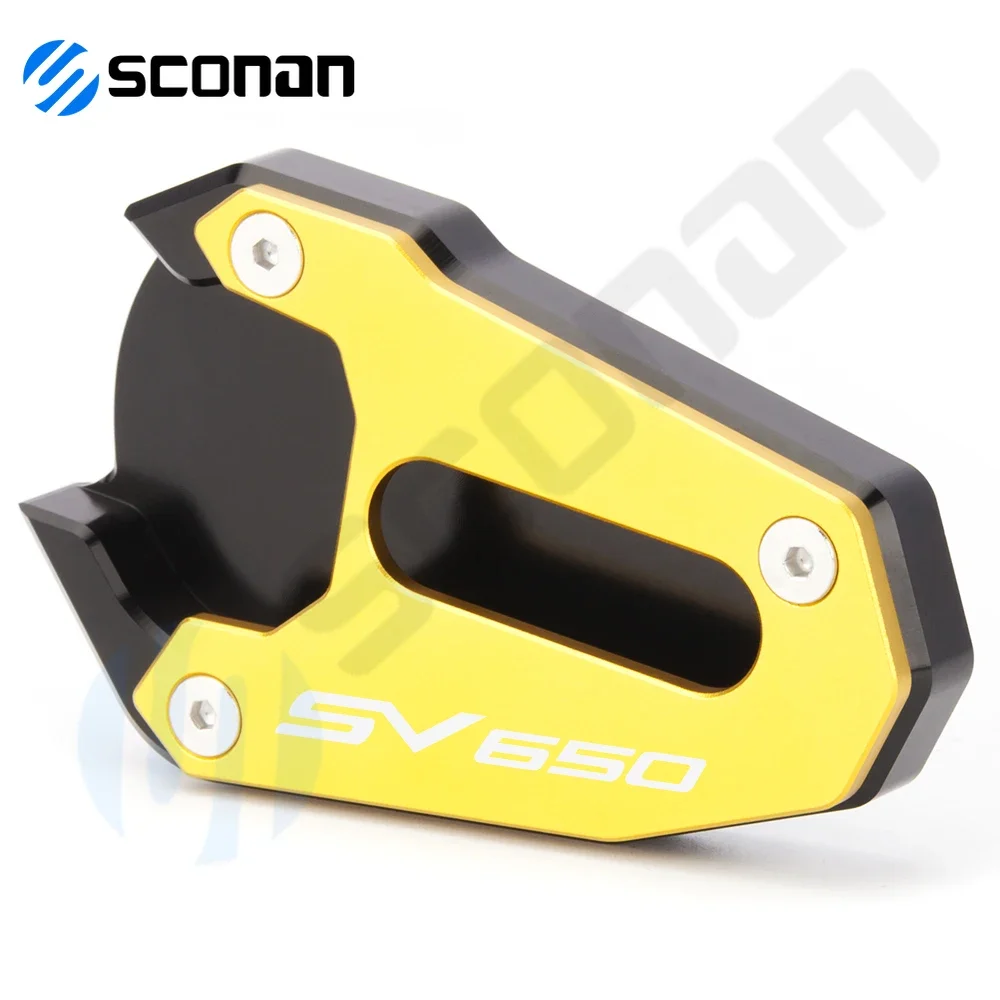 Motorcycle Accessories Kickstand Extension Plate Side Stand Enlarger Pad