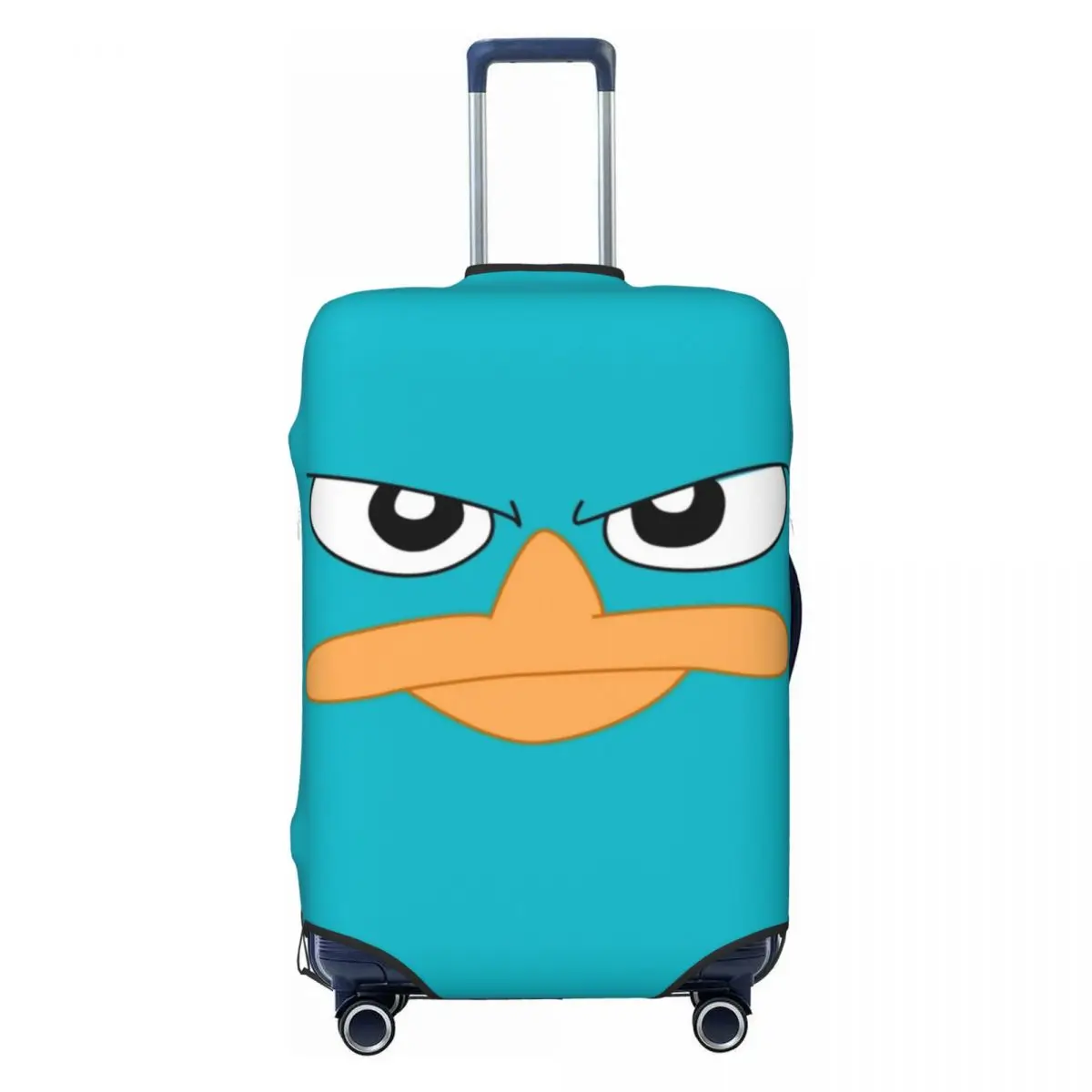 Perry Platypus Suitcase Cover Agent P Practical Travel Protection Luggage Supplies Flight