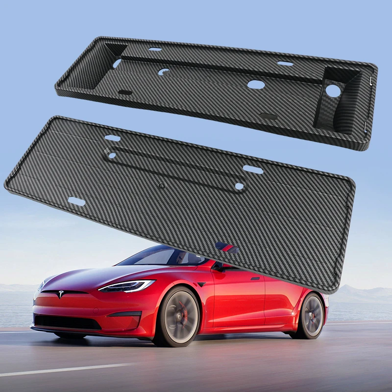 Front Rear License Plate Frame for Tesla Model 3 Highland Car