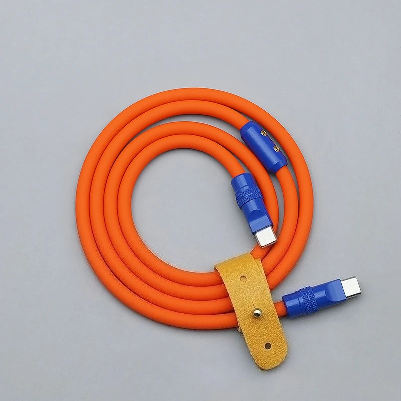 High-Speed Liquid Silicone USB-C to Type-C Fast Charging Cable