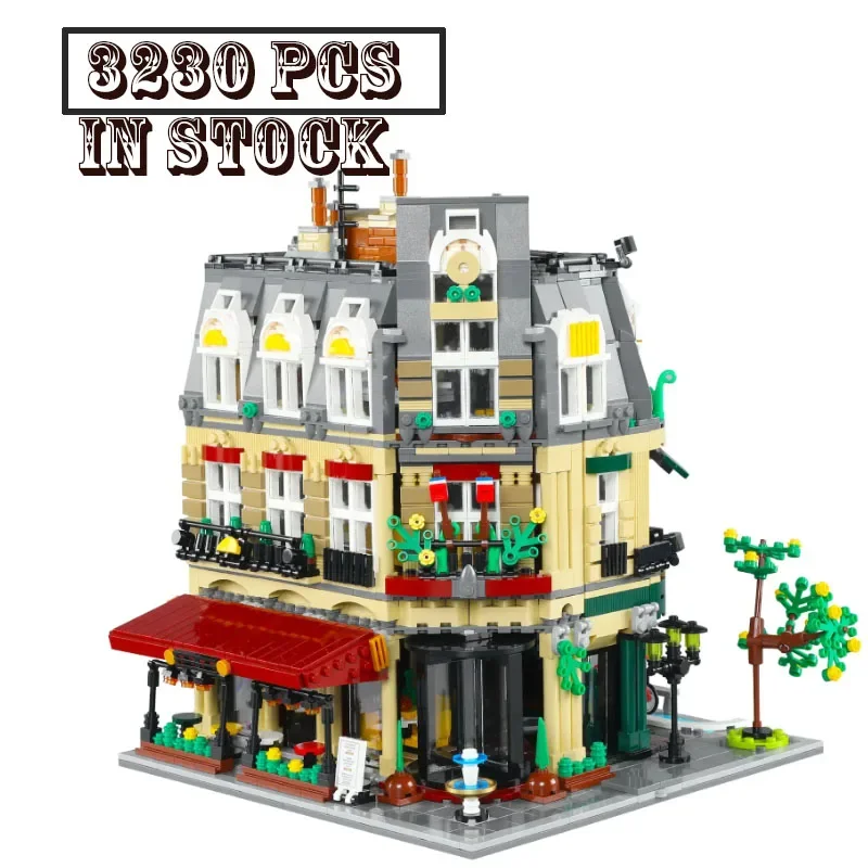 

Spot New Paris Restaurant Street View 66009 Building Blocks Building Blocks Toys Birthday Christmas Toys Children's Gifts
