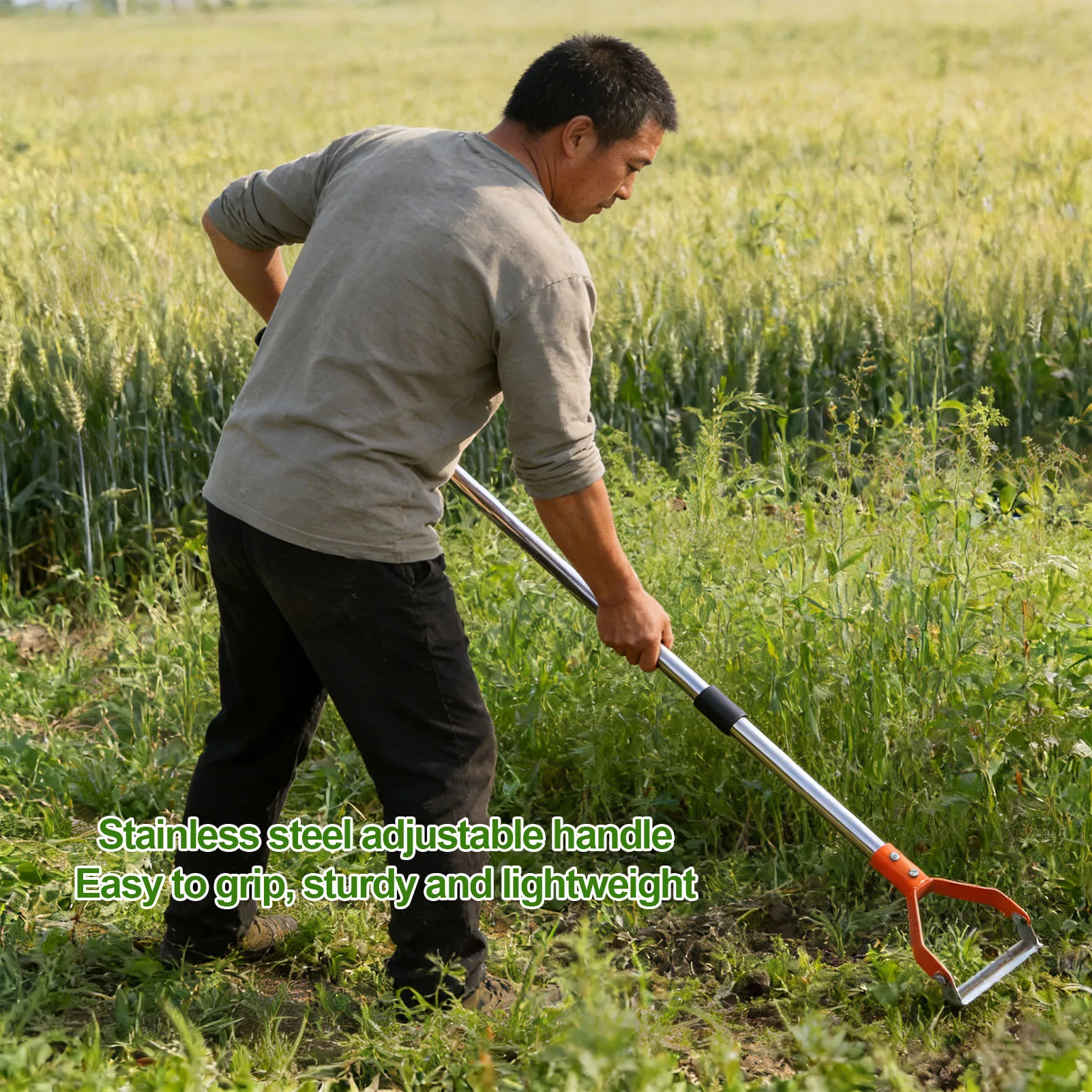 รูปสินค้า จอบขุดดินเหล็กกล้า ทนทานสำหรับสวน