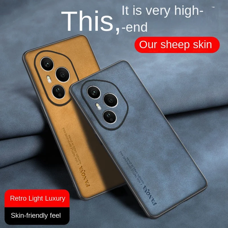 Premium Silicone Bumper PU Leather Matte Back Cover