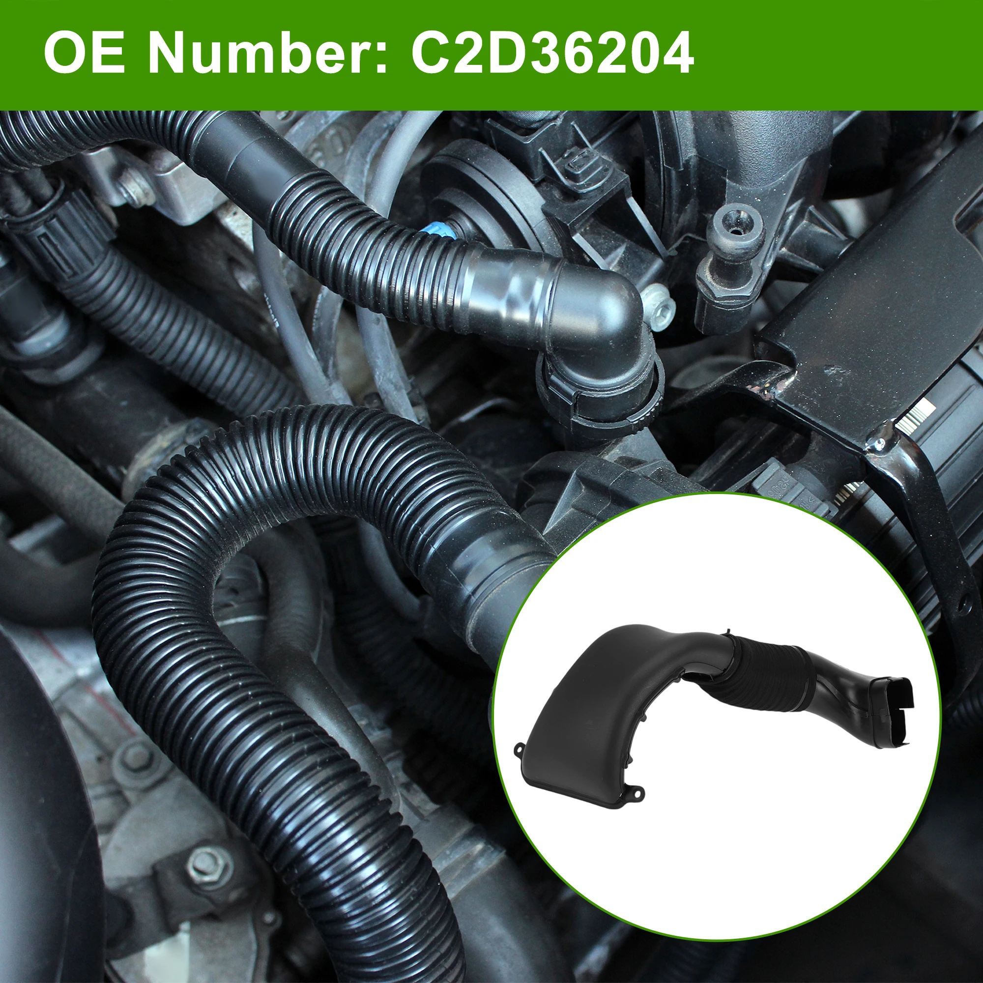 UXCELL No.C2D36204 Car Engine Air Intake Hose Tube for Jaguar XF XJ 2011-2015 Cleaner Intake Hose 1 Pc