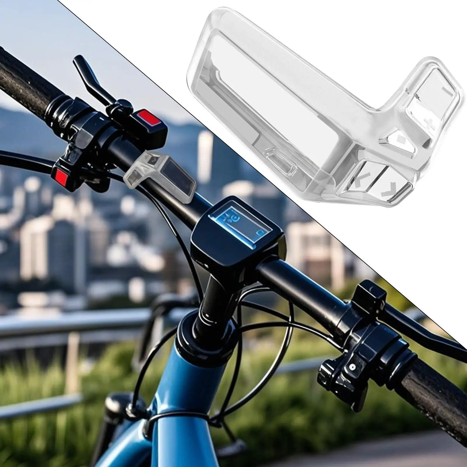 E-Bike Screen Protector: Transparent, Waterproof, Scratch-Resistant Display Case