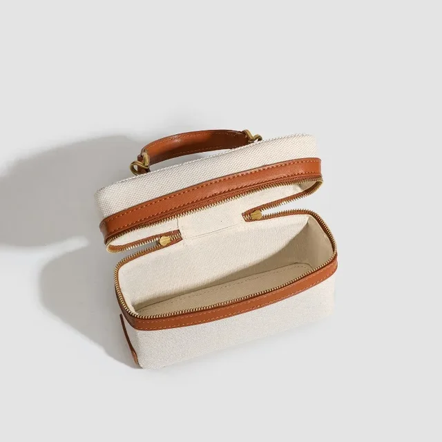 Fashion Box Women Handbags Designer Thick Canvas Shoulder Crossbody Bags Casual Spring and summer Small Purses 2024 bolso mujer 5