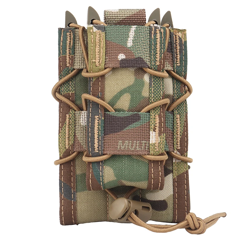 

Тактический HS 9 мм 556 Dual Stack Mag Pouch Mag Carrier Holder MOLLE Airsoft Gear