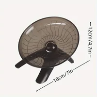 Small Pet Silent Running Practice Wheel Hamster Mouse Hedgehog Parrot Ideal Choice for Small Animals Quiet and Safe Choice 5