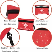 110-компонентная аптечка для ухода за домом, водонепроницаемая компактная медицинская аптечка для травм, для экстренных случаев, дома, автомобиля, путешествий, кемпинга, пешего туризма — изображение 3