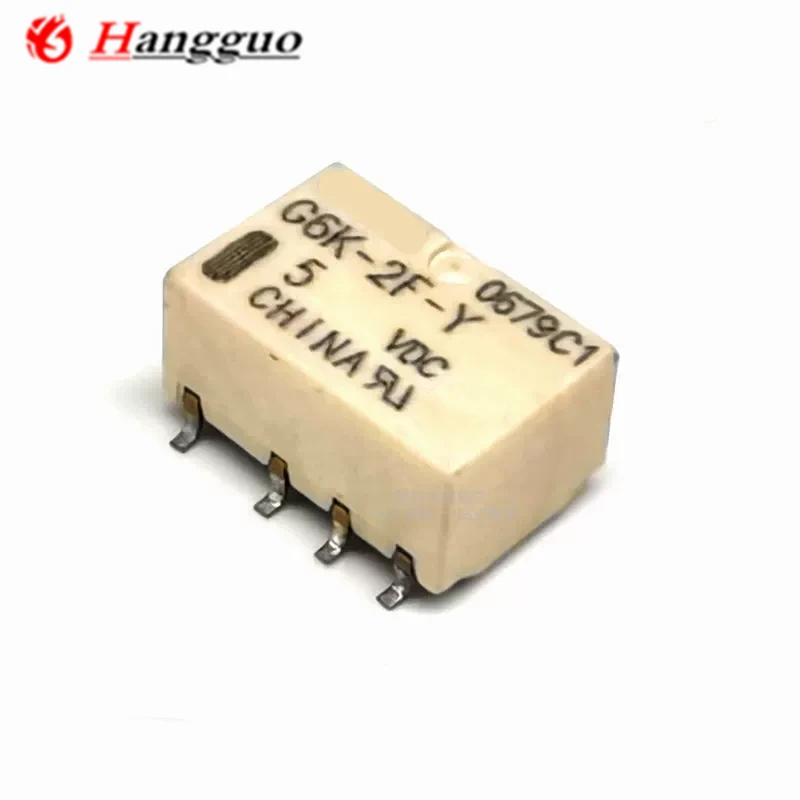 10 teile/los original G6K-2P-Y-5VDC G6K-2P-Y-12VDC G6K-2P-Y-24VDC dip-8 relais g6k2fy G6K-2F-Y 5v 12v 24v smd sop-8 signal für relais – Detail 3