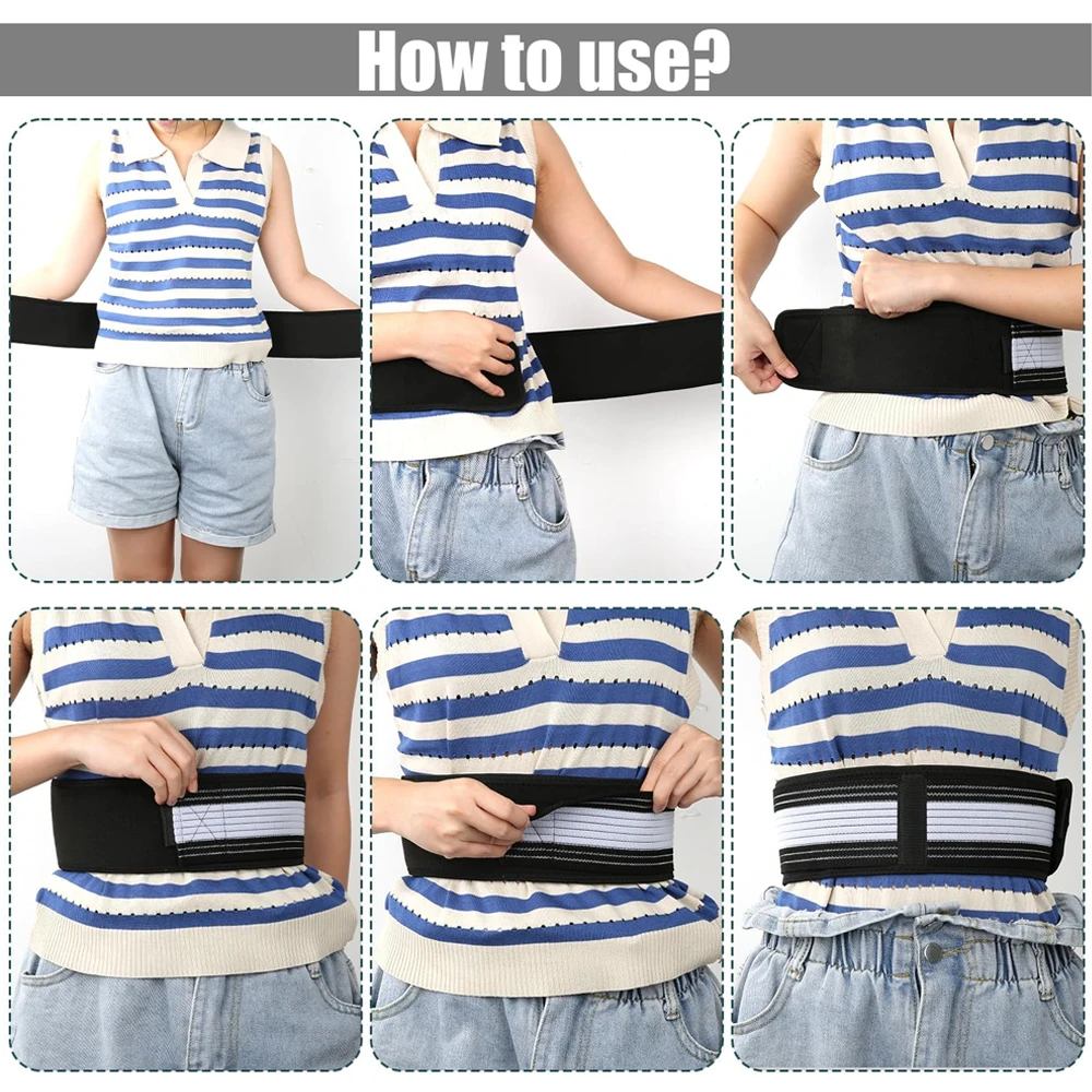 Sacroiliac SI Joint Hip Belt Lower Back Support Braces Hip Pain Pelvic Support Belt Sciatica Pelvis Lumbar Pain Relief 1Pcs