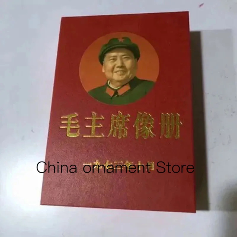 

Classic nostalgic red collection 100 color old photos of Chairman Mao home decoration