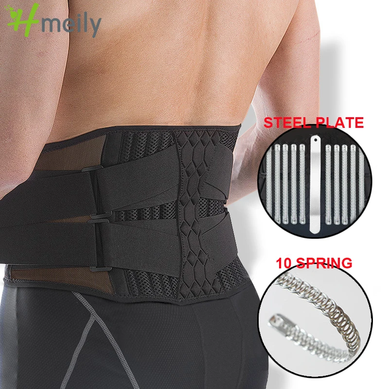 

Lumbar Support Belt Strong Lower Back Brace Support Corset Orthopedic Brace Posture Faja Lumbar Hombre Waist Trainer Pain Relief