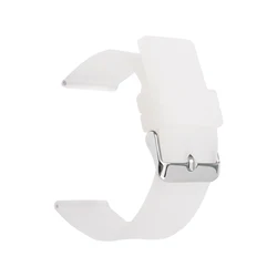 Silicone Strap Soft Rubber Band in Vibrant Colors - Universal Bracelet Watch Accessories Wholesale - 16mm (Half transparent)