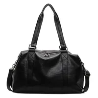 Sac fourre-tout en cuir pour femme, sac à main de simplicité, solide, vintage, initié, sac messager pour femme, mode 6