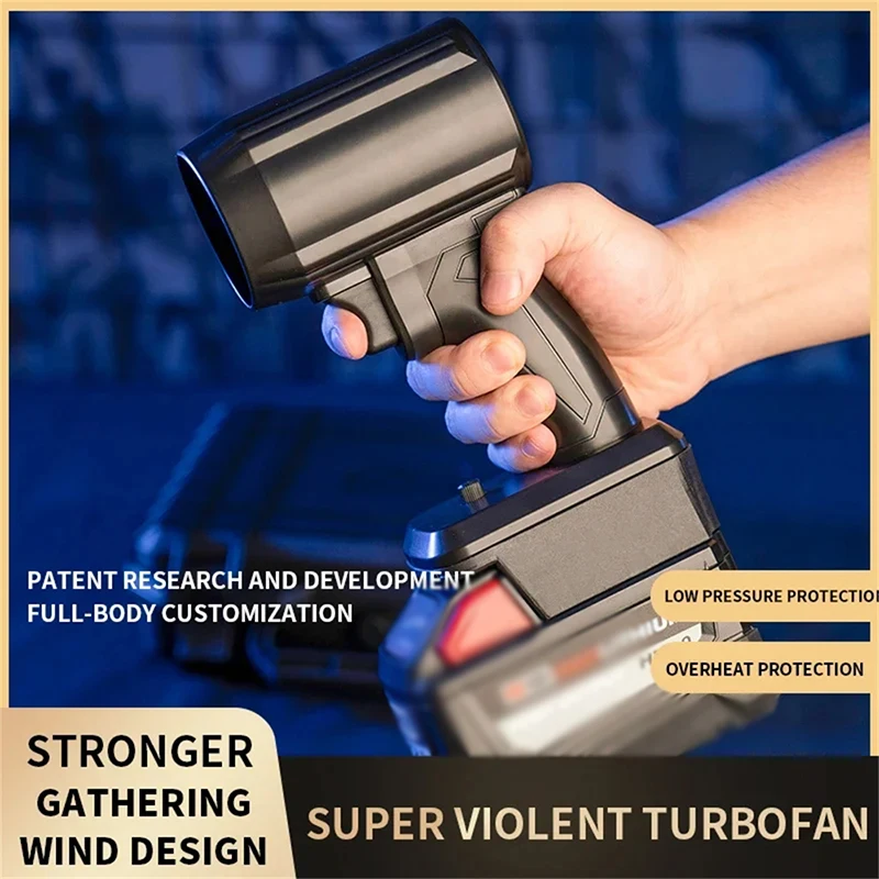 

Turbo Jet Fan XL Car Violent Blower Mini Turbo Jet Fan Brushless Motor Powerful Instantaneous Thrust Wind Speed Blower Dryer