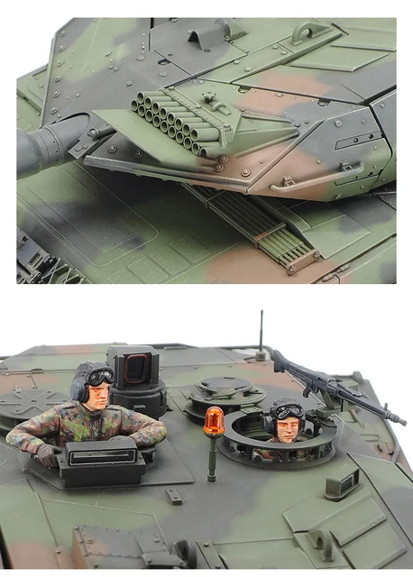 TAMIYA LEOPARD 2 A6 メインバトルタンク 1/16 Tamiya 1/16 RC Leopard