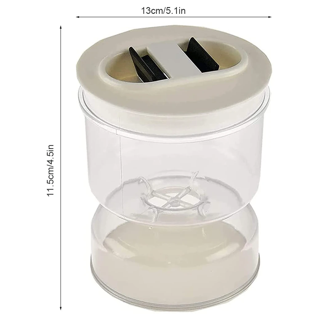 Wet and Dry Separation Pickle Jar Pickle Jar Pickle Flip Jar Pickle