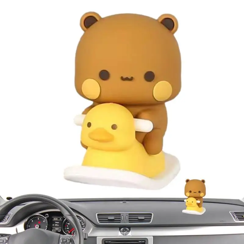 

2024 Bubu Dudu Panda фигурка медведя игрушки коллекционные милые экшн Kawaii игрушечный медведь, кукла орнамент домашний Декор подарок на день рождения и Рождество
