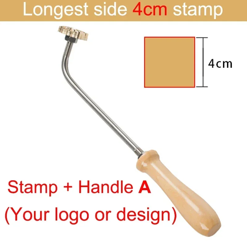 A custom logo 4cm
