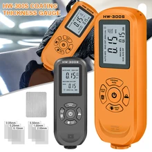 

0-2000um Coating Thickness Gauge Battery Operated Car Painting Depth Meter Gauge Precise Film Thicknes Tester Measuring Tool Kit