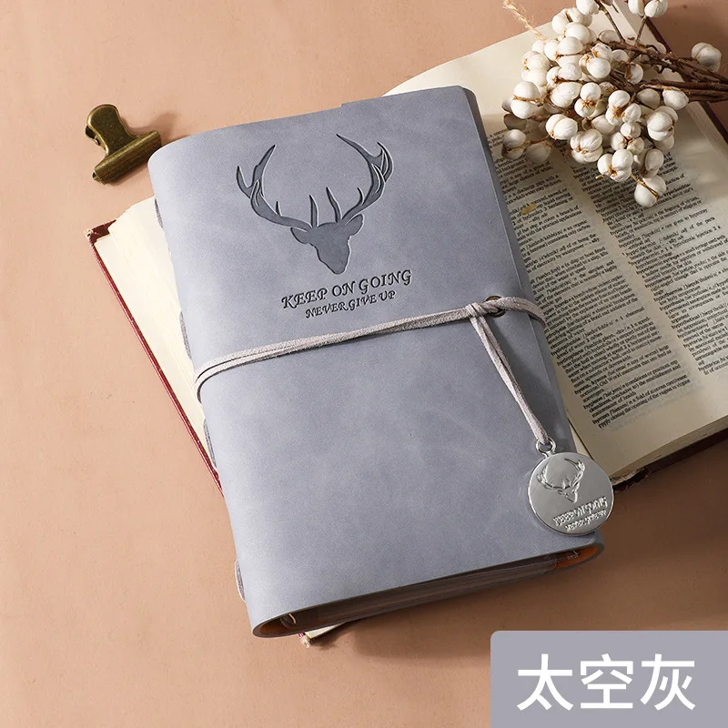 Handbook Loose-Leaf Detachable Cute Japanese Simple Literary College Student Notebook 