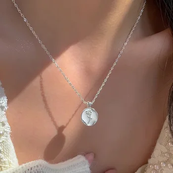 Rose Necklace Birthday Gift