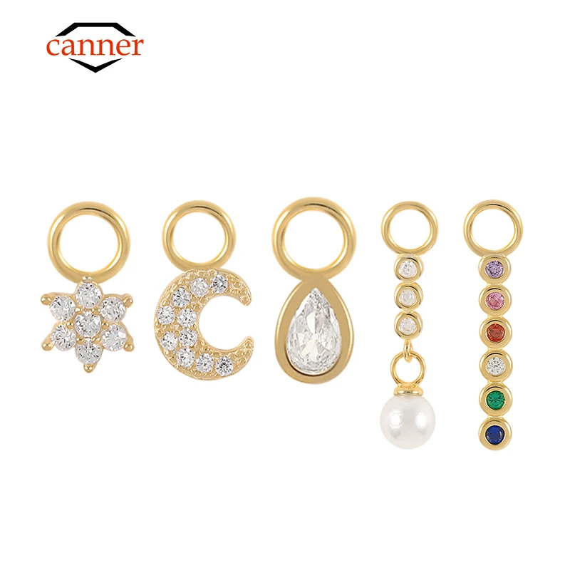 Sterling Silver Charms Jewelry Making 925 Sterling Silver Earrings