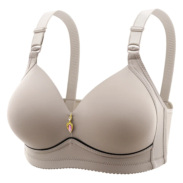 Woman Skin Friendly Safe Bra Comfortable Compression Wirefree Push