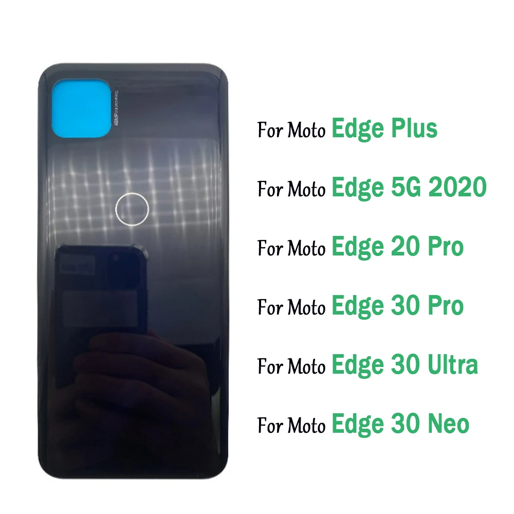 

New Battery Back Cover Rear Door Phone Housing Case Replacement Parts For Motorola Moto Moto Edge Plus 20 Pro 30 Ultra 30 Neo