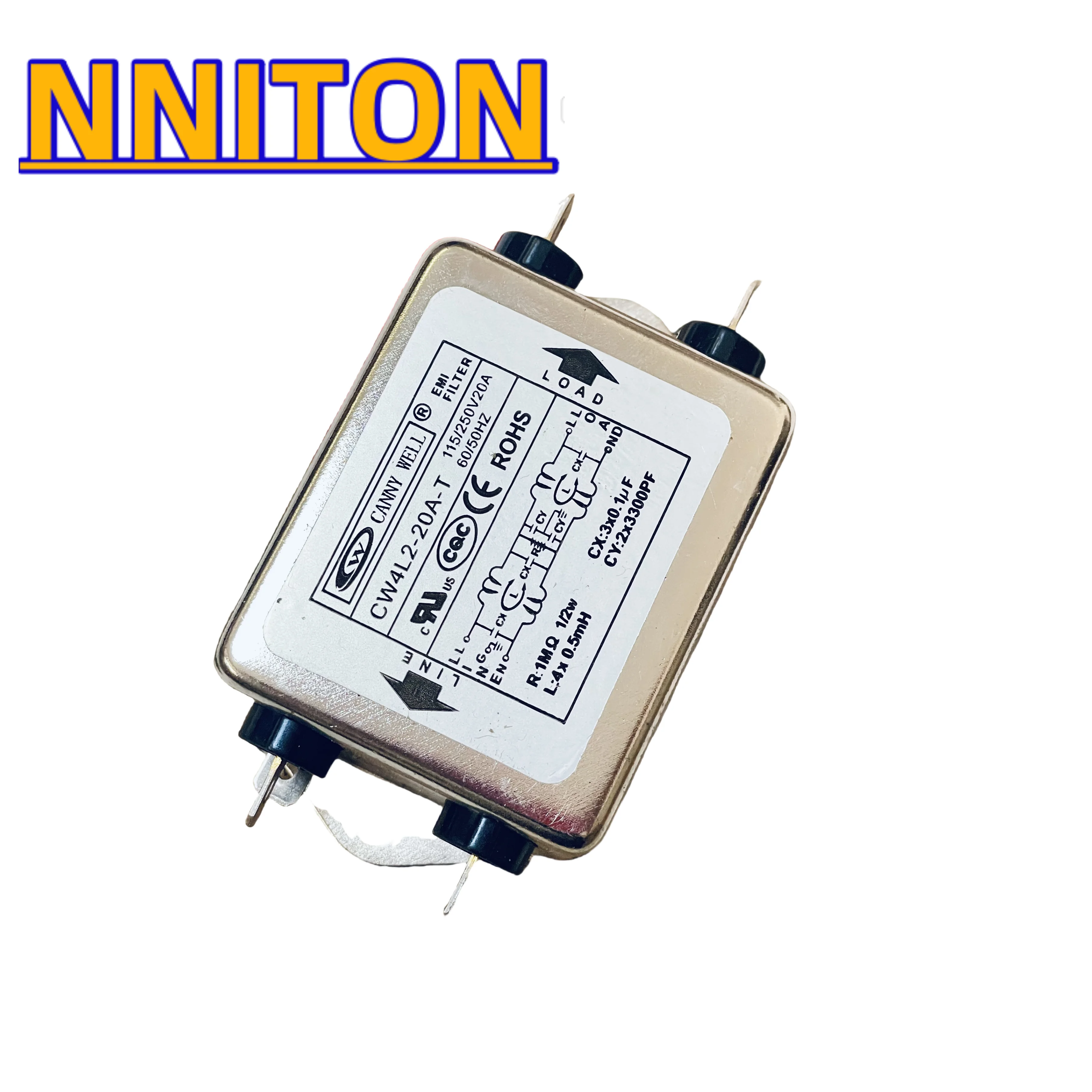 emi filter CW4L2-A0A-T 115/250V 20A 60/50HZ