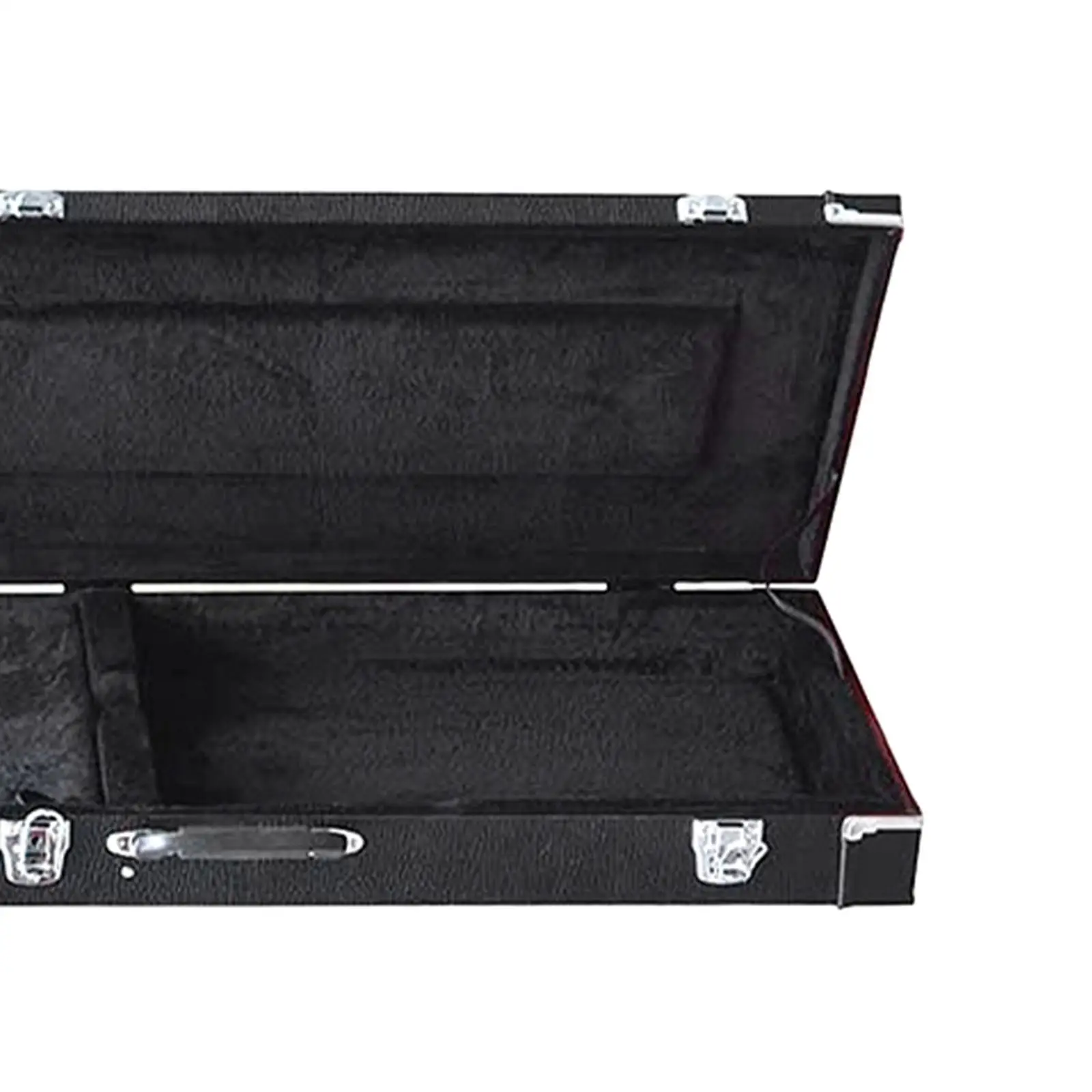Electric Bass Guitar Case Portable for Storing Accessories Strings Tuner Capos