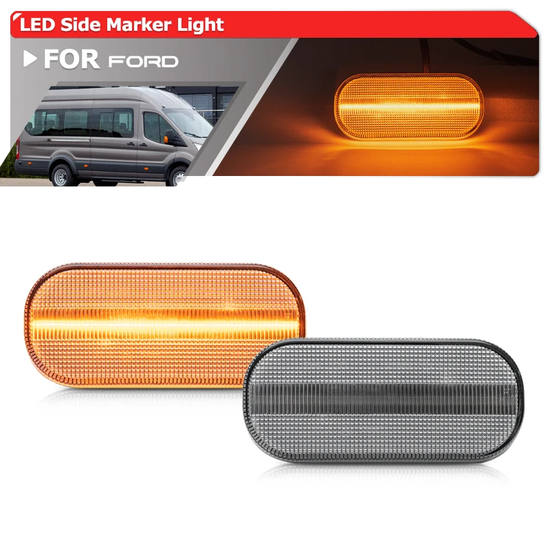 Amber Side Marker Light Lens – Fits Ford Transit MK8 2014+ (1832493)