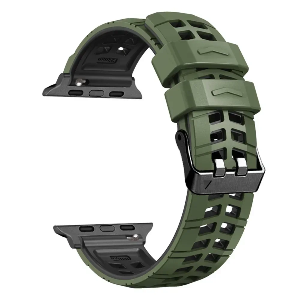 Premium Silicone Smartwatch Band Strap - Versatile Fit and Style