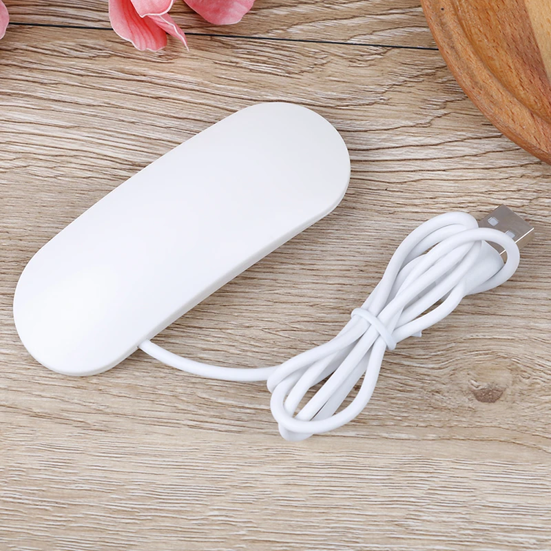 미니 UV LED 네일 램프 6W 80cm USB 충전 젤 폴리쉬 경화기 휴대용 네일 드라이어 네일 아트용