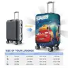 Custom Cartoon Pixar Cars Suitcase Cover Washable Travel Luggage Covers for 18-32 inch 6