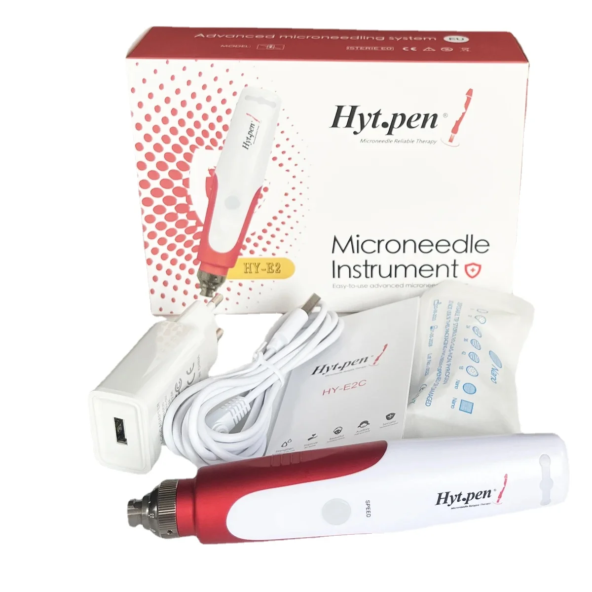 Microneedle Derma Pen Micro Needle Rolling Stamp Mesoterapia Microneedling Skin Face Care Beauty Machine Punta Della Cartuccia Dell'Ago