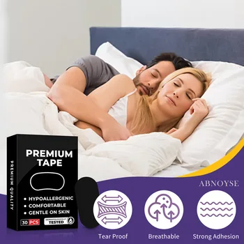 Gentle Mouth Tape for Sleep – Anti-Snoring Sleep Strips (30/60pcs) 1