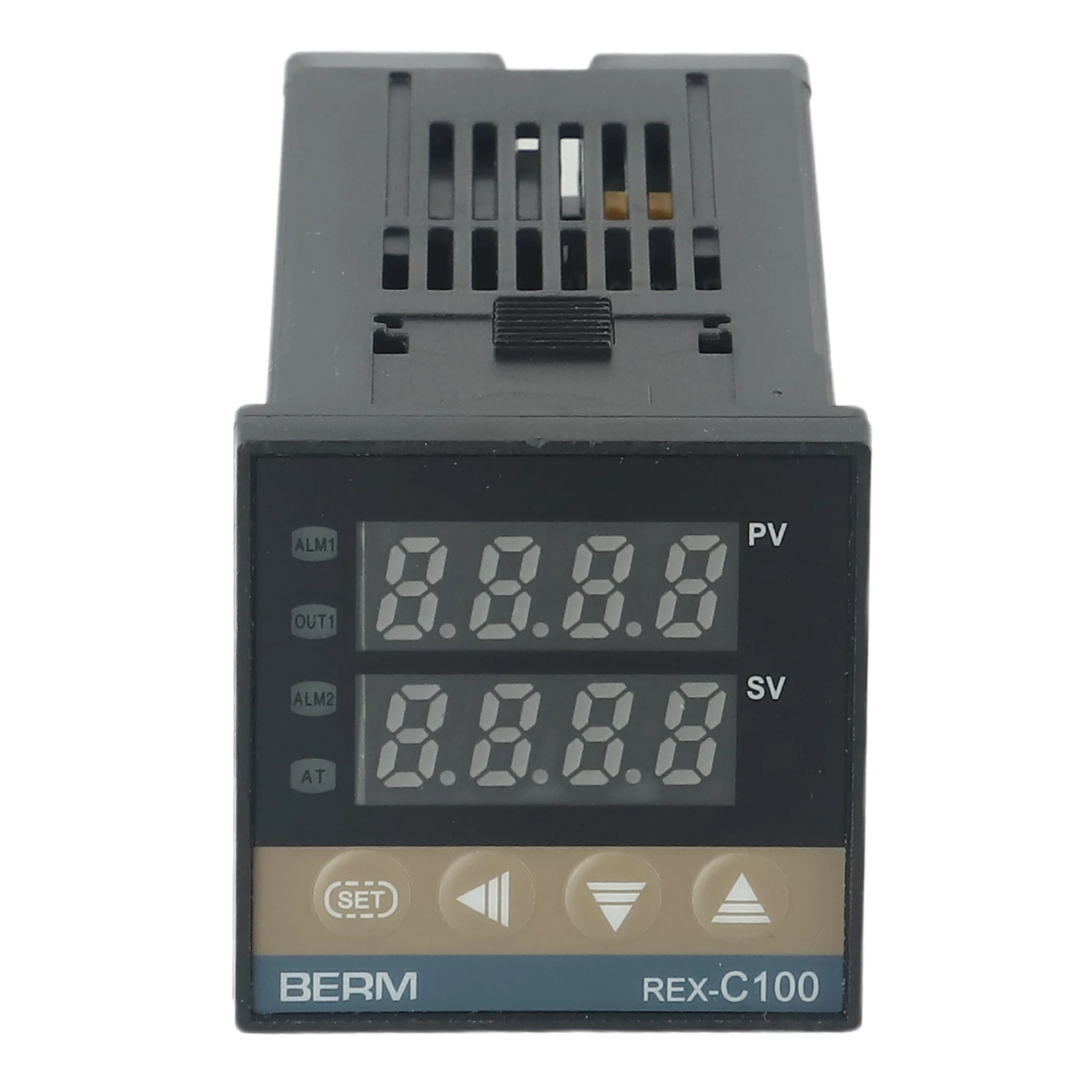 

REX-C100 SSR Output Temperature Controller 240v 0-400℃ Digital Thermostat K/E/PT100 Intelligent Thermocouple