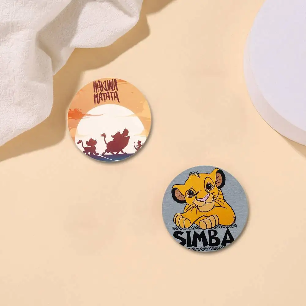 Lion King Inspired Cool Badge and Lapel Pin Set - Unique Brooch and Backpack Decorations
