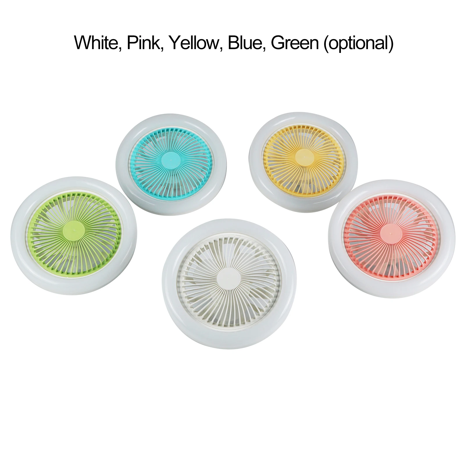 E27 Bedroom Ceiling Fans Lamp Cooling FanChildren's Night Light LED Chandeliers Ligths Living Room