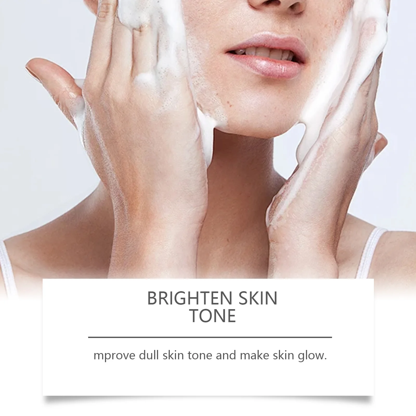 Rice Water Face Wash Deep Cleaning Moisturizing Brightening Rejuvenation Oil Control Sooth Facial Cleanser Foam Korean Skin Care 6
