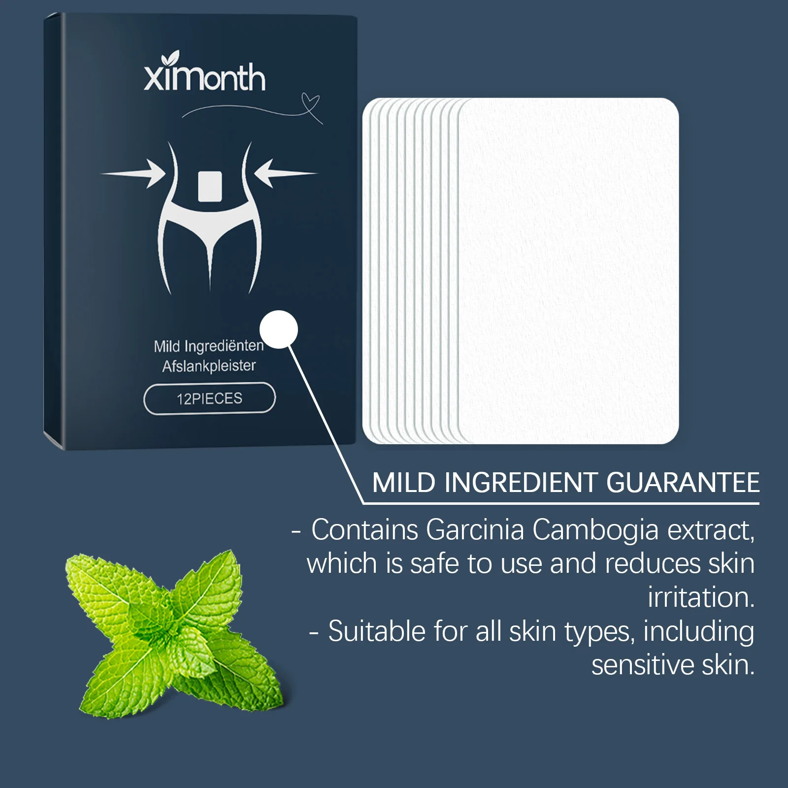 Slimming Patch Fast Burning Fat Lose Weight Natural Burning Body Firming Shaping Improve Stomach Tool Navel Sticker Healthy Care 5