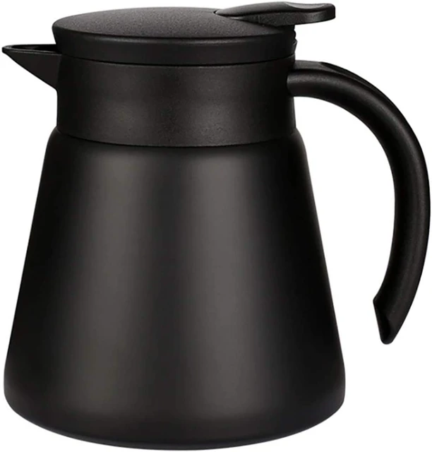 Thermal Vacuum Insulated Coffee Carafe Black